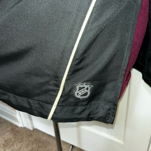 CCM Reebok NHL Pittsburgh Penguins Quarter Zip Jacket - Picture 5 of 5